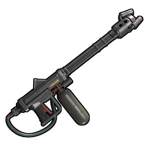 Militärischer Flammenwerfer
